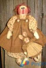 Primraggs #125 Raggedy and Bunny-2004