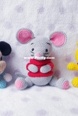 mickey mouse, mouse and pooh
