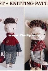 Sweet Patterns Lab - Diana Patskun - Alpacas David and Grace