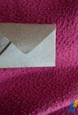 Mini enveloppe pour cadeau,table