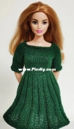 Margoshkadolls - Yulia Ermakova - Dress for Barbie curvy Dolls