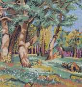 Dubovaja roša - gobelin