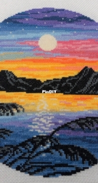 Landscape #76 - 2x2 Stitch Art