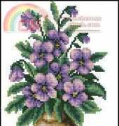 Panna C-154 - Bouquet of Pansies