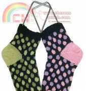 Playful Polka Dot Socks by Joanne Seiff