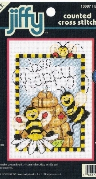 Dimensions - Sunset - Jiffy 16687 Happy Bees