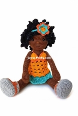 Yuki Yarn Designs - Vera Kars - Doll Isabel - Dutch