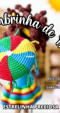 Estrelinha Preciosa - Gabrielle Oliveira - Frevo Umbrella - Sombrinha de Frevo - Portuguese - Free