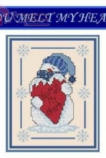 VK VeeandCo Cross Stitch - You Melt My Heart.