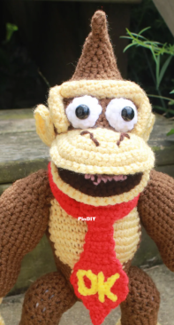 Sincerely Orange - Amigurumied Shoppe - Mariah Lipscomb - Donkey Kong