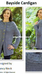 Bayside Cardigan by Nancy Rieck for Cascade Yarns - Free