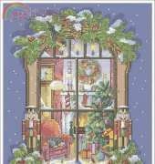 Janlynn 023-0431 Christmas Window
