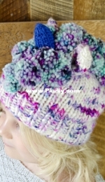 Amalthea Unicorn Beanie by Sheila Toy Stromberg