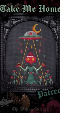 The Witchy Stitcher - Take Me Home - Flatwoods Monster