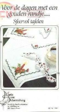 Lanarte 1203 Tablecloth, napkin by Maria van Scharrenburg XSD