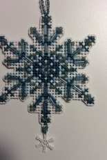 Mill Hill - Aqua Crystal Ornament