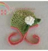 Elisabeth Textured Baby Beanie Sizes 0-12 months