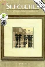 Heritage Crafts Silhouettes PSBL1279 - Brollies