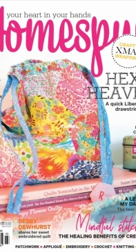 Australian Homespun Issue 205 December 2021/January 2022