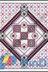 Elizabeth Almond FR0014 Meander Free -Blackwork pattern- Free
