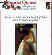 Scarlet Quince LEI002  A Girl with a Basket of Fruit - Lord Frederic Leighton