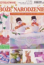 Szydełkowanie (Crochet) Boze Narodzenie Nr.5 2009 - Polish