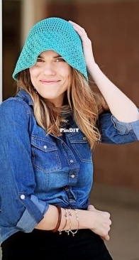 Salena Baca - Jade Sun Hat - Free