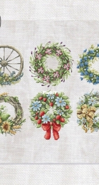 Summer Wreaths by Eva & Morra XSD