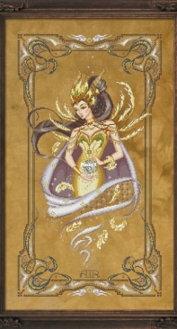 Bella Filipina Designs - BF033 - Arya, Elemental Queen of Air by Aldirn Jay C. Parilla