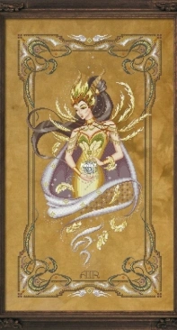 Bella Filipina Designs - BF033 - Arya, Elemental Queen of Air by Aldirn Jay C. Parilla