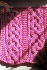 Open Cable Scarf by Robbyn Kenyon -Free
