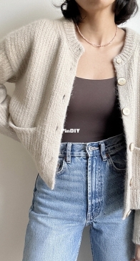 Roma Cardigan by Claudia Duran Gaitan - MochiKnits