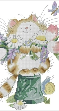 Spring Bouquet by Margaret Sherry from Cross Stitch Crazy 174 XSD