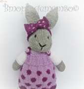 My last knitted bunny