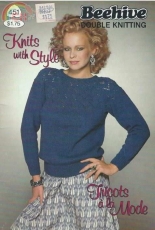 Patons-Book 451-Knits with Style 1983