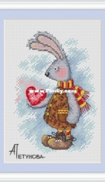 Rabbit in Love by Anna Petunova