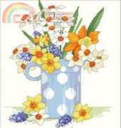 Spring is in Air by Lesley Teare from Cross Stitch Collection 167