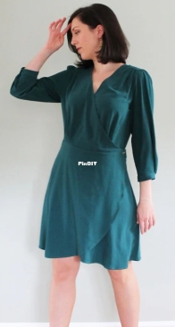 Pattern Scout Studio - Casey Sibley - No 1907 - Romy Wrap Top and Dress - Sizes 0-30