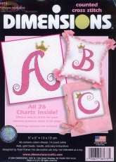 Dimensions 6973 - Princess Alphabet