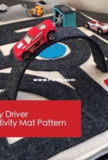 City Driver Activity Mat from Tiny Feats