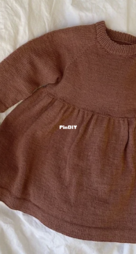 Karla's Dress - PetiteKnit - Mette Wendelboe Okkels - English