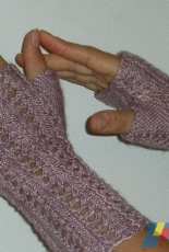 At Last Fingerless Gloves by Denise Lotter -Free