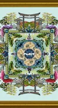 Japanese Moss Zen Garden Mandala - Châtelaine