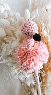 Ma Magnolia - Vanessa Gabathuler -  Flamingo pencil cover - Flamingo Bleistiftcover - German - Free