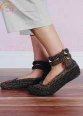 RAKJ Patterns - Kristi Simpson - Double Strap Slippers - English