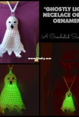 A Crocheted Simplicity - Jennifer Pionk - Ghostly Lights Necklace - Free