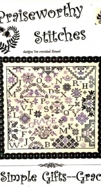Praiseworthy Stitches - The Simple Gifts - Grace - XSD