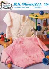 BK Wools Ltd 236 Cardigans 18-22inch Chest