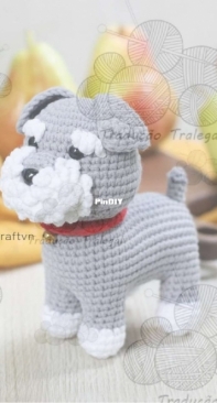 Piki Craft - Pikicraft - Kien Pham - Charlie o Mini Schnauzer -  Portuguese - Translated
