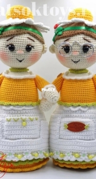 Tatsok Toys - Tatyana Sokolova - Татьяна Соколова - Doll helper - Куколка помощница Ромашка - Russian - Free
